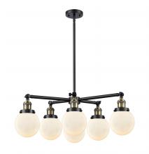 Innovations Lighting 207-6CR-BAB-G201-6 - Beacon Chandelier