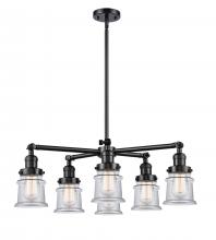 Innovations Lighting 207-6CR-OB-G182S - Small Canton 6 Light Chandelier