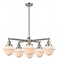 Innovations Lighting 207-6CR-SN-G531 - Small Oxford 6 Light Chandelier