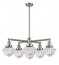 Innovations Lighting 207-6CR-SN-G532 - Small Oxford 6 Light Chandelier