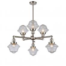 Innovations Lighting 207-6CR-SN-G534 - Small Oxford 6 Light Chandelier