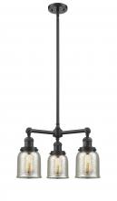 Innovations Lighting 207-OB-G58-LED - Bell - 3 Light - 19 inch - Oil Rubbed Bronze - Stem Hung - Chandelier