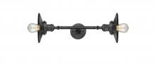 Innovations Lighting 208L-OB-M5 - Railroad - 2 Light - 8 inch - Oil Rubbed Bronze - Bath Vanity Light