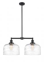 Innovations Lighting 209-OB-G713-L - Bell - 2 Light - 21 inch - Oil Rubbed Bronze - Stem Hung - Island Light