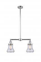 Innovations Lighting 209-PC-G192 - Bellmont - 2 Light - 21 inch - Polished Chrome - Stem Hung - Island Light