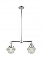 Innovations Lighting 209-PC-G534 - Oxford - 2 Light - 24 inch - Polished Chrome - Stem Hung - Island Light