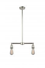 Innovations Lighting 209-PN - Bare Bulb - 2 Light - 8 inch - Polished Nickel - Stem Hung - Adjustable Island Light