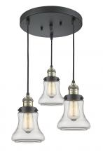 Innovations Lighting 211/3-BAB-G192 - Bellmont 3 Light Multi-Pendant