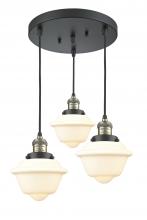 Innovations Lighting 211/3-BAB-G531 - Small Oxford 3 Light Multi-Pendant