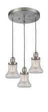 Innovations Lighting 211/3-SN-G194 - Bellmont  Light Multi-Pendant