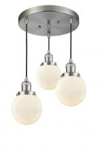 Innovations Lighting 211/3-SN-G201-6 - Beacon Multi-Pendant