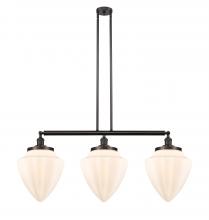 Innovations Lighting 213-OB-G661-12 - Bullet - 3 Light - 40 inch - Oil Rubbed Bronze - Stem Hung - Island Light