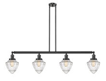 Innovations Lighting 214-OB-G664-7 - Bullet - 4 Light - 50 inch - Oil Rubbed Bronze - Stem Hung - Island Light