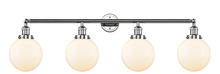 Innovations Lighting 215-PC-G201-8 - Beacon - 4 Light - 44 inch - Polished Chrome - Bath Vanity Light