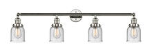 Innovations Lighting 215-PN-G54 - Bell - 4 Light - 42 inch - Polished Nickel - Bath Vanity Light