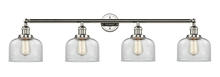 Innovations Lighting 215-PN-G72 - Bell - 4 Light - 44 inch - Polished Nickel - Bath Vanity Light