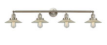 Innovations Lighting 215-SN-G2 - Halophane - 4 Light - 45 inch - Brushed Satin Nickel - Adjustable Bath Vanity Light