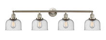 Innovations Lighting 215-SN-G74 - Bell - 4 Light - 44 inch - Brushed Satin Nickel - Bath Vanity Light