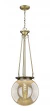 Innovations Lighting 221-1P-BB-G208-14 - Beacon - 1 Light - 14 inch - Brushed Brass - Chain Hung - Pendant