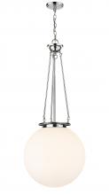 Innovations Lighting 221-1P-PC-G201-18 - Beacon - 1 Light - 18 inch - Polished Chrome - Chain Hung - Pendant