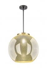 Innovations Lighting 221-1S-BAB-G128-16 - Athens - 1 Light - 16 inch - Black Antique Brass - Stem Hung - Pendant