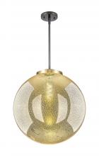 Innovations Lighting 221-1S-BAB-G208-18 - Beacon - 1 Light - 18 inch - Black Antique Brass - Stem Hung - Pendant