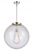 Innovations Lighting 221-1S-PN-G202-18 - Beacon - 1 Light - 18 inch - Polished Nickel - Stem Hung - Pendant