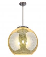 Innovations Lighting 221-3S-OB-G128-18 - Athens - 3 Light - 18 inch - Oil Rubbed Bronze - Stem hung - Pendant