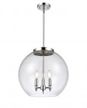 Innovations Lighting 221-3S-PC-G122-16 - Athens - 3 Light - 16 inch - Polished Chrome - Stem hung - Pendant