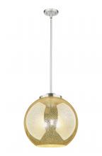 Innovations Lighting 221-3S-SN-G128-16 - Athens - 3 Light - 16 inch - Brushed Satin Nickel - Stem hung - Pendant