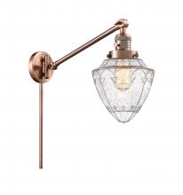 Innovations Lighting 237-AC-G664-7 - Bullet - 1 Light - 7 inch - Antique Copper -Adjustable Swing Arm
