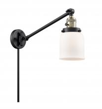 Innovations Lighting 237-BAB-G51-LED - Bell - 1 Light - 8 inch - Black Antique Brass -Adjustable Swing Arm
