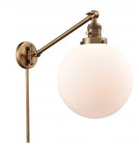 Innovations Lighting 237-BB-G201-10 - Beacon - 1 Light - 10 inch - Brushed Brass - Swing Arm