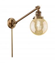 Innovations Lighting 237-BB-G208-6 - Beacon - 1 Light - 6 inch - Brushed Brass -Adjustable Swing Arm
