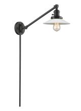 Innovations Lighting 237-OB-G1 - Halophane - 1 Light - 9 inch - Oil Rubbed Bronze - Swing Arm