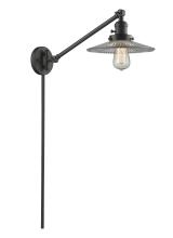 Innovations Lighting 237-OB-G2 - Halophane - 1 Light - 9 inch - Oil Rubbed Bronze - Swing Arm