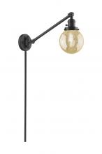 Innovations Lighting 237-OB-G208-6 - Beacon - 1 Light - 6 inch - Oil Rubbed Bronze -Adjustable Swing Arm