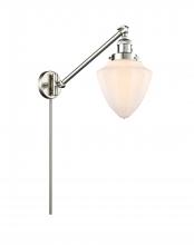 Innovations Lighting 237-SN-G661-7 - Bullet - 1 Light - 7 inch - Brushed Satin Nickel -Adjustable Swing Arm