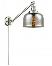 Innovations Lighting 237-SN-G78 - Bell - 1 Light - 8 inch - Brushed Satin Nickel -Adjustable Swing Arm