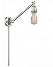 Innovations Lighting 237NH-SN - Bare Bulb Swing Arm With Switch