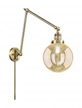 Innovations Lighting 238-AB-G208-8 - Beacon - 1 Light - 8 inch - Antique Brass -Adjustable Swing Arm