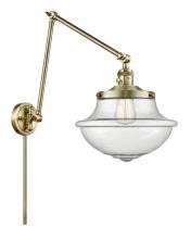 Innovations Lighting 238-AB-G544 - Oxford - 1 Light - 12 inch - Antique Brass -Adjustable Swing Arm