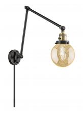 Innovations Lighting 238-BAB-G208-6 - Beacon - 1 Light - 6 inch - Black Antique Brass -Adjustable Swing Arm