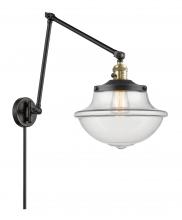 Innovations Lighting 238-BAB-G542 - Oxford - 1 Light - 12 inch - Black Antique Brass - Swing Arm