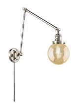 Innovations Lighting 238-PN-G208-6 - Beacon - 1 Light - 6 inch - Polished Nickel -Adjustable Swing Arm