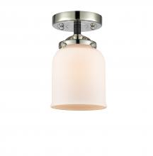 Innovations Lighting 284-1C-BPN-G51 - Bell - 1 Light - 5 inch - Black Polished Nickel - Semi-Flush Mount