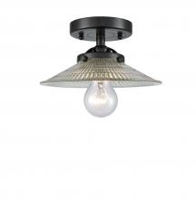 Innovations Lighting 284-1C-OB-G2 - Halophane 1 Light Semi-Flush Mount