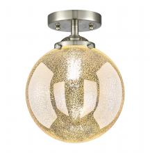 Innovations Lighting 284-1C-SN-G208-8 - Beacon - 1 Light - 8 inch - Brushed Satin Nickel - Semi-Flush Mount