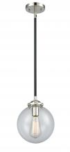 Innovations Lighting 284-1S-BPN-G202-8 - Beacon - 1 Light - 8 inch - Black Polished Nickel - Stem hung - Mini Pendant