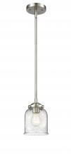 Innovations Lighting 284-1S-SN-G54 - Bell - 1 Light - 5 inch - Brushed Satin Nickel - Stem hung - Mini Pendant